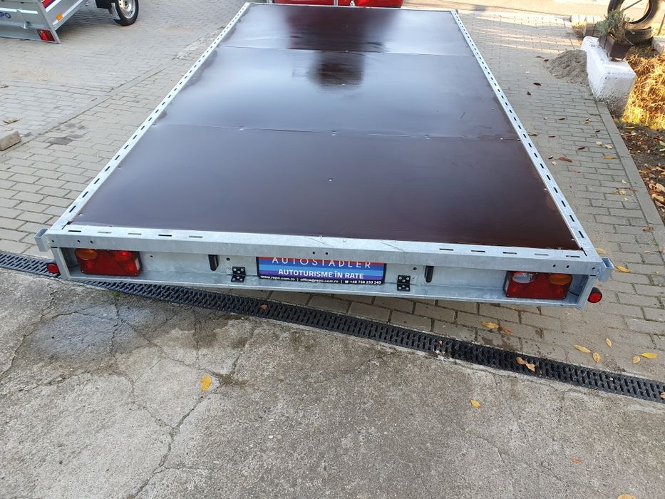 Remorca Repo Cargo Flat QSD4121  750kg 4,1m/2,1m