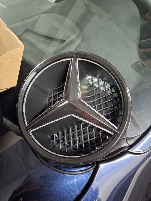 лед емблема за mercedes w204