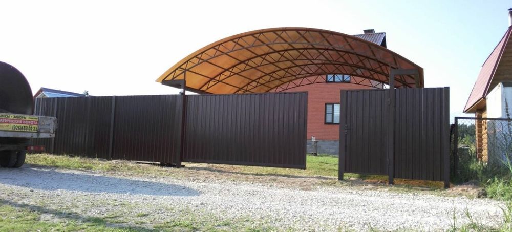 Автоматические Откатные Ворота.