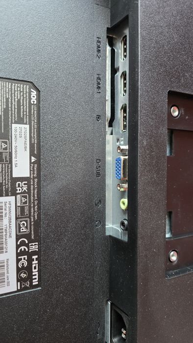 Monitor AOC Gaming 27G2SPAE/BK 165Hz Ca Nou