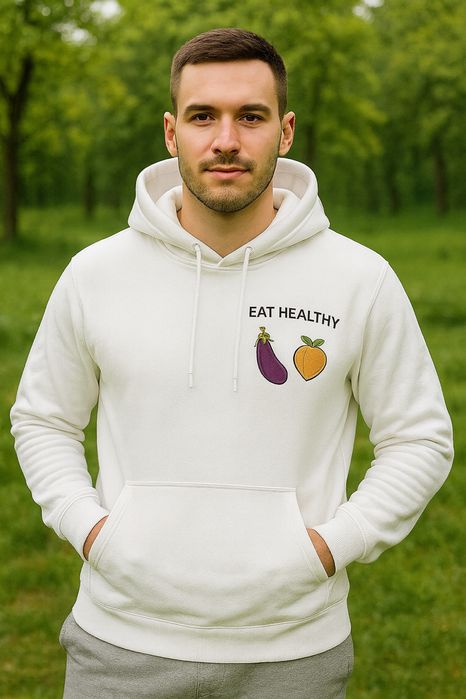 Суитшърт Hoodie “EAT HEALTHY” SERIES