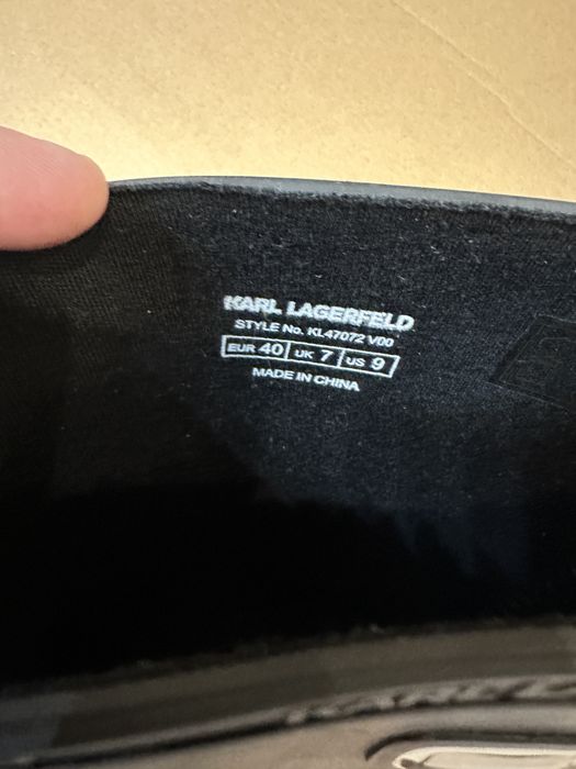 Cizme Karl Lagerfeld