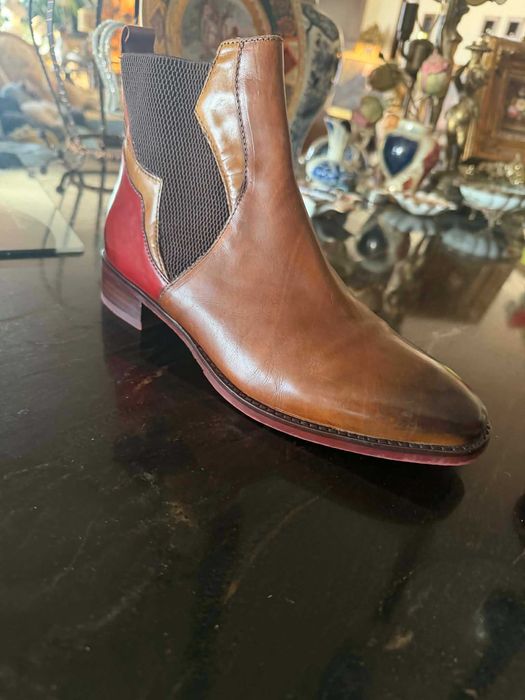 Предлагам страхотни боти от естествена кожа, като нови