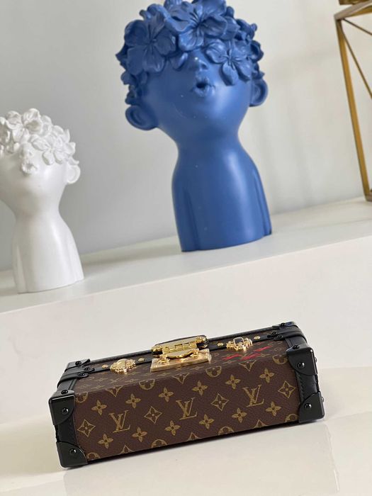 Geanta LV Louis Vuitton Petite Malle  20 x 12.5 x 6, Premium