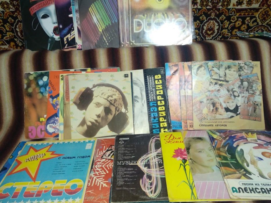 Продам много виниловых пластинок, разной тематики