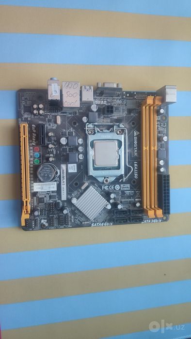 материнская плата Biostar H81MLV3 (версия 7.1)