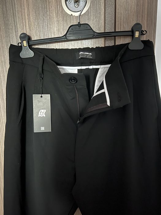 Pantaloni negri barbati Abluka