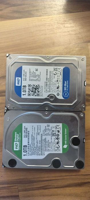 Pachet Hard Drive WD Albastru + Verde 2TB Total