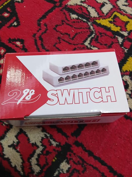 5 портов новый коммутатор свич хаб на роутер модем LAN RG45