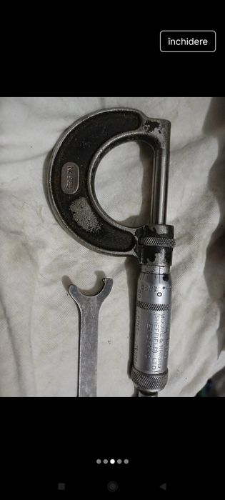 Micrometrul de inspecție și măsurare MOORE & WRIGHT LTD Model 965