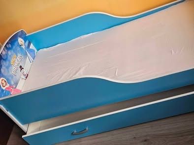 Детско легло за момиче с чекмедже