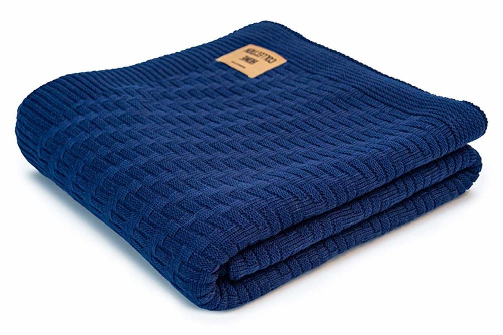 Пледы машинной вязки от производителя, 100% акрил.