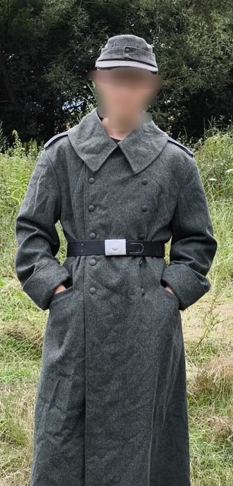 Manta Trench Coat Armata Germană Wehrmacht WW2