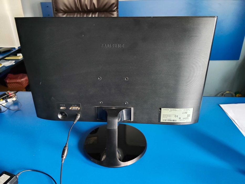 Monitor LED TN SAMSUNG S22F350FHU, 22", Full HD, 60Hz, negru