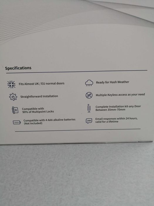 Брава с код и пръстови отпечатъци