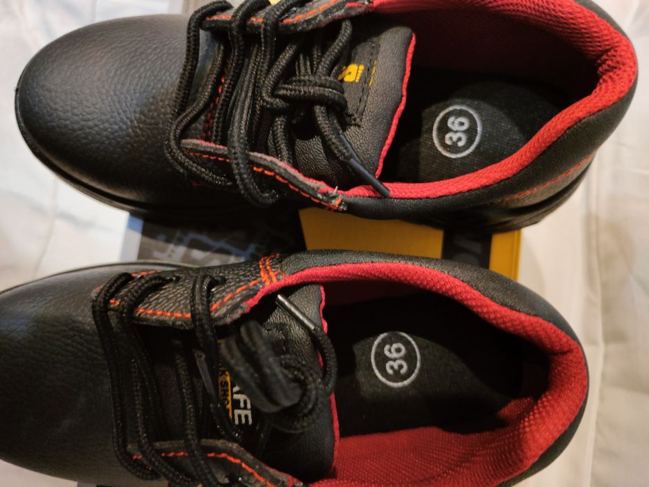 Работни обувки телешка кожа