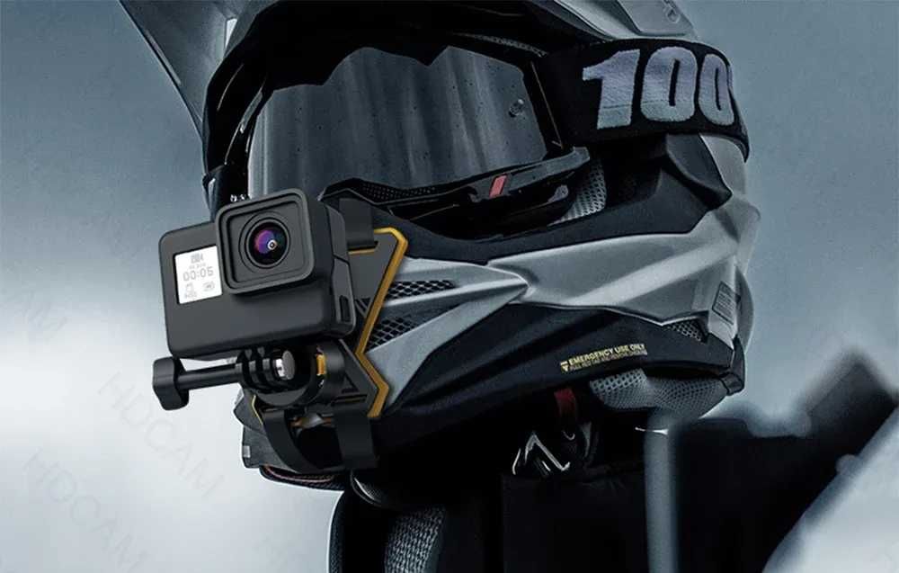 Монтаж за каска за GoPro Hero - DJI - Insta360 - GARV Chin Magnetix