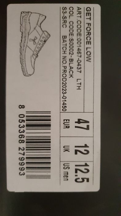 Работни обувки Payper   47 номер