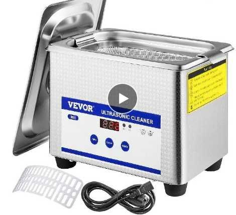 0,8л Ултразвукова дигитална почистваща вана