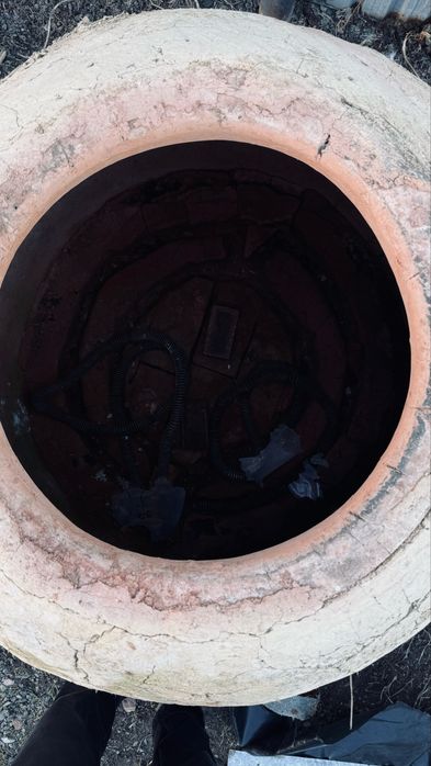 Тандыр печь на колесах