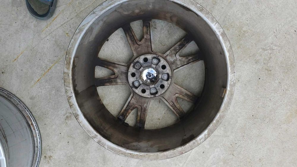 Jante aliaj +anvelope skoda R17 , 5x112