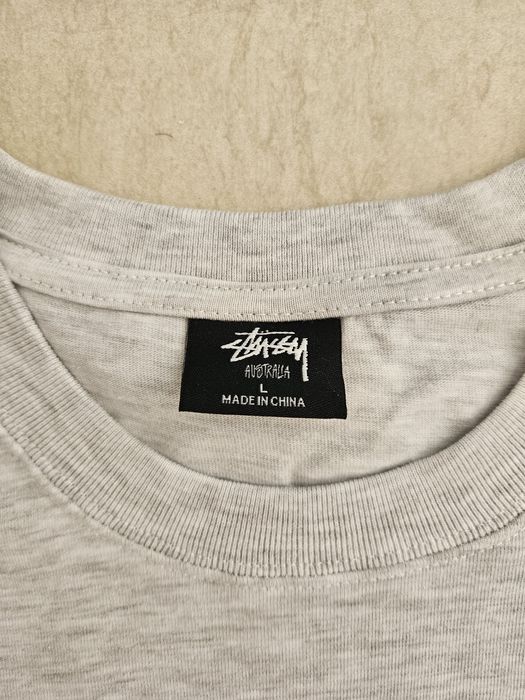 Tricou 8 Ball Stussy Alb