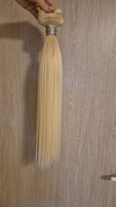 Естествена коса -на треса и на плитка