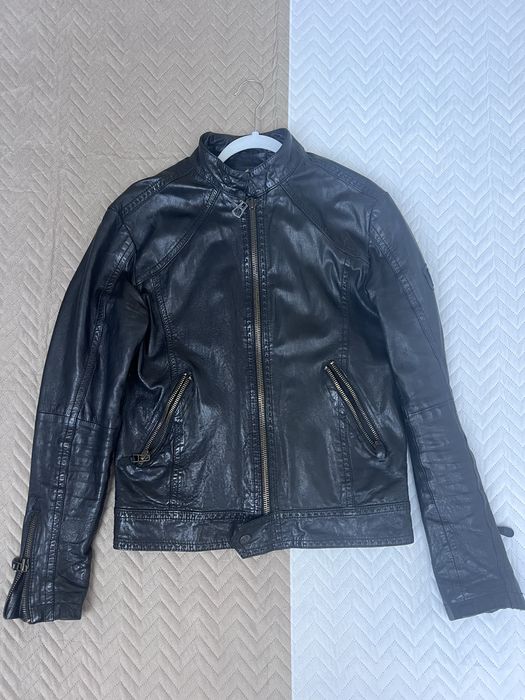 Мъжко яке естествена кожа Wrangler