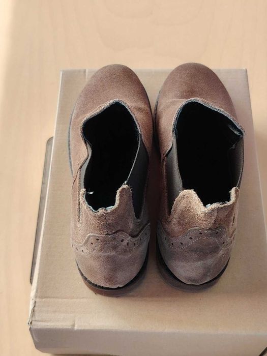 Велурени боти за момиче