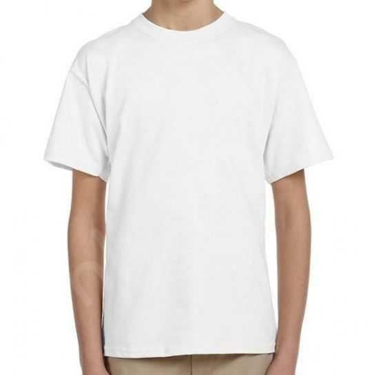 Детски бели тениски 100% памук