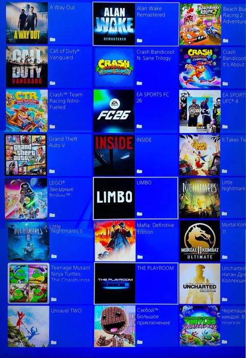 Пс4 слим  1тб с играми 2 джойстика