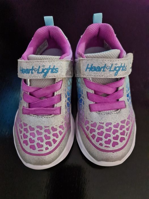 Adidasi fete Skechers Heart Lights