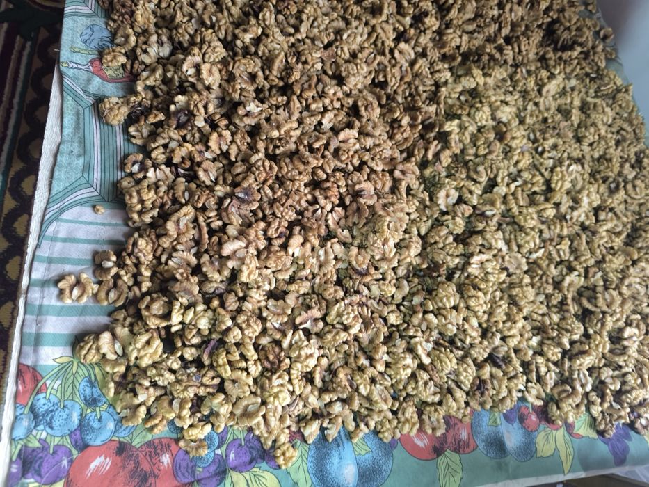 Yong‘oq oq qizil mag‘iz bor