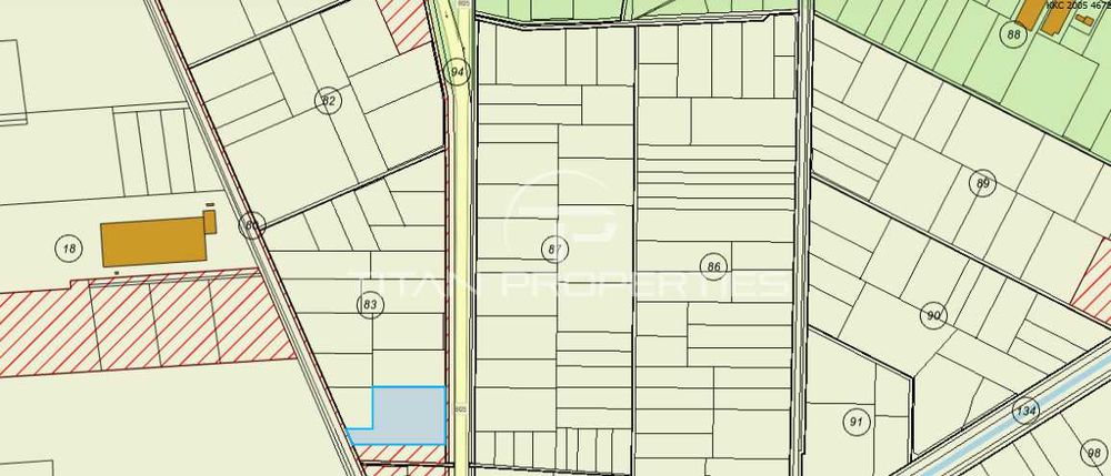 Продава се Парцел в Пловдив, Индустриална зона - Север - 9001 кв.м за 50 €/кв.м - Снимка #1