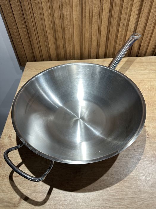 Tigaie Wok, inox, 32cm - Korkmaz
