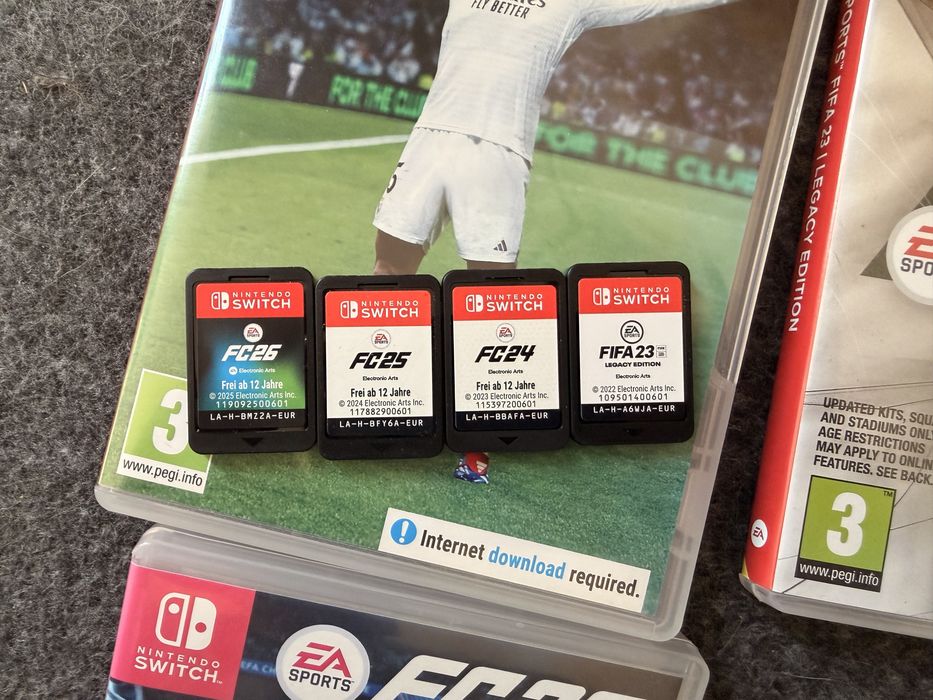 FIFA 23, 24, 25, 26 игри за Nintendo Switch