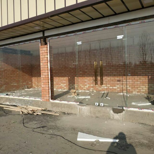 Стеклянные перегородки