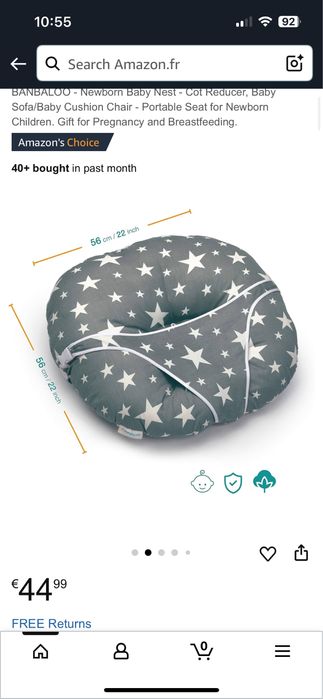 Възглавница за бебе Banbaloo