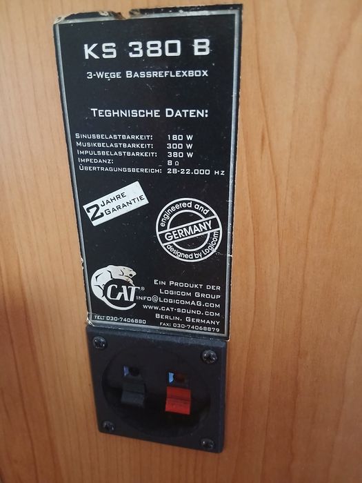 Vând boxe KS 380 B