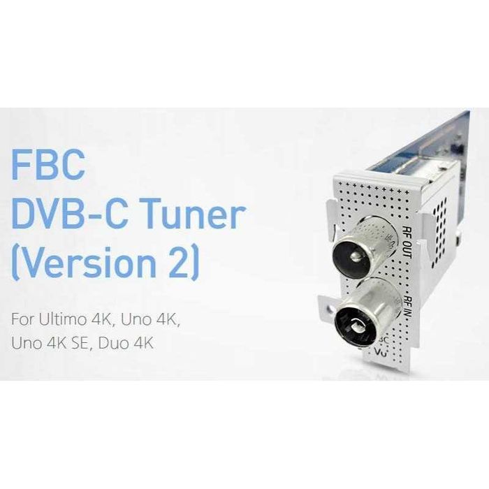 Tuner  cablu VU+ Duo 4KSE, Solo 4k, Uno 4KSE, Ultimo 4K