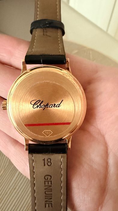 Золотые часы(под chopard)