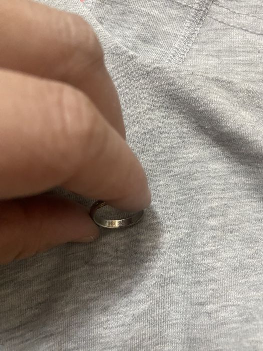 Кольцо обручальное из платины