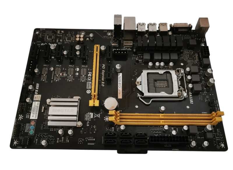 Placă de bază Biostar TB250-BTC+ | Socket LGA1151 | Intel Gen 6/7 | Garantia!