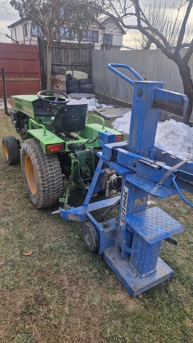 Motocultor Pasquali 4x4 cu remorca Basculabila