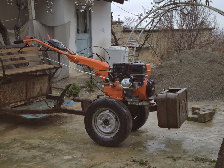 Мотоблок прицепом