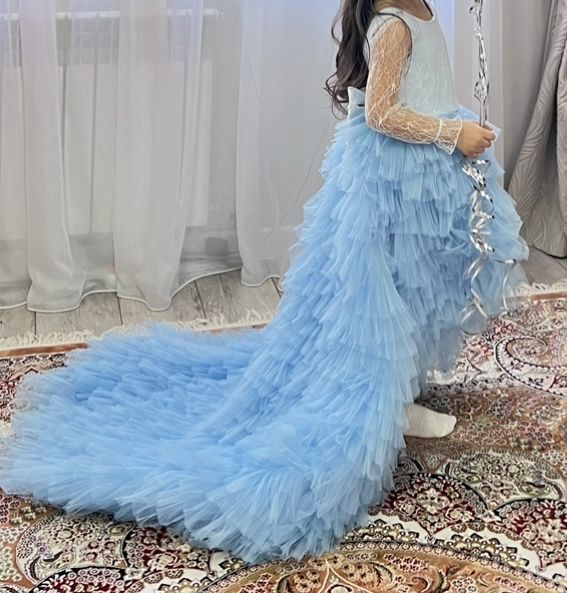 Нарядное платье на 5-6-7-8 лет