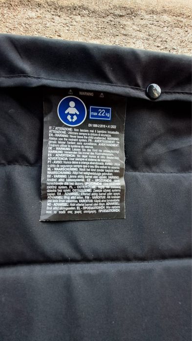 Cărucior Chicco Glee, Negru