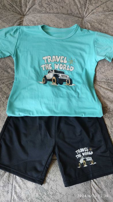 Летний костюм на мальчика