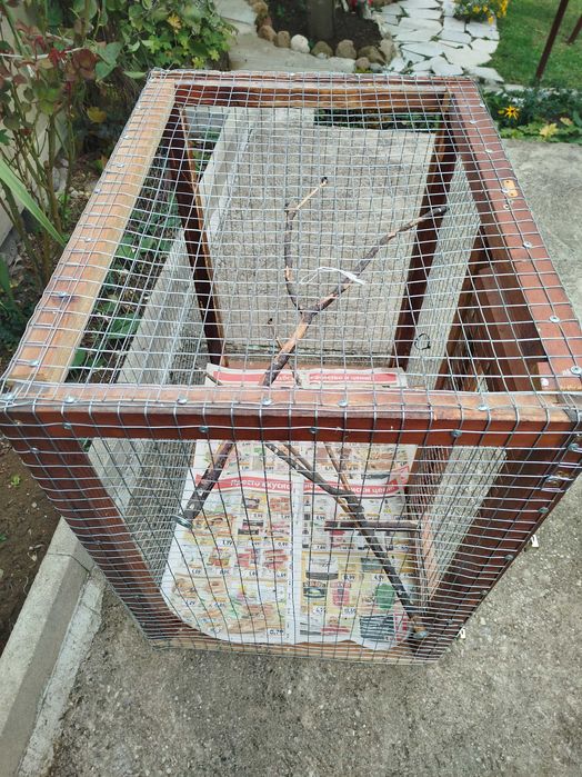 Клетка за папагали 80 дължина е 58 ширина 83 височина