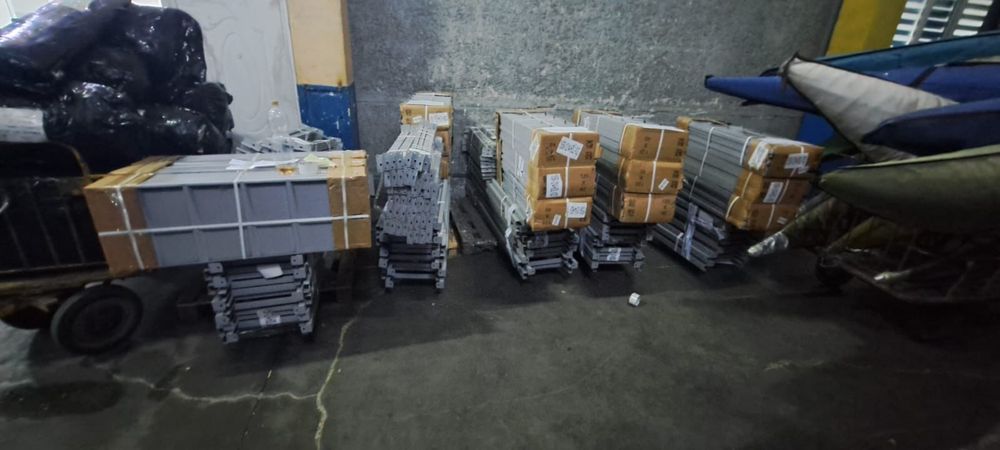 Стеллажи металлические